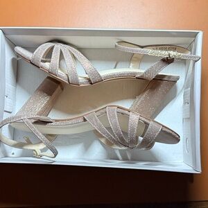 Benjamin-Walk sparkling high heel sandals 10W